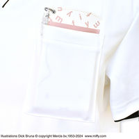 セントレディス ミッフィー胸ポケット用ペンケース FACE ピンクベージュ ST-CNMF0009 1セット(5個入)（直送品）