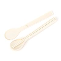 （世界の名作）箸スプーンセット 真珠の耳飾り LAKOLE/ラコレ