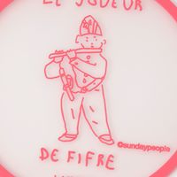 （世界の名作）PVCコースター2点セット 笛を吹く少年 1セット（1袋（2個入）×2） LAKOLE/ラコレ