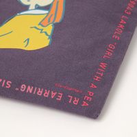 （世界の名作）フラットポーチ 真珠の耳飾り LAKOLE/ラコレ