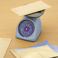 プラス 郵便はかり レタースケール ブルー LS-330 88966 1台