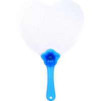 三洋堂 光るピカピカハートうちわ 1袋（12個）