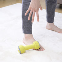 安全ソフトダンベル ふわベル 0.5kg SFTD-2.0 1個 柔らかな砂状の重り 安心設計 落下対策 リハビリ 運動 高齢者 医療 介護 山善