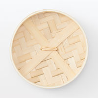 無印良品 竹材 蒸篭（せいろ） 蓋 小 約直径18×高さ3.5cm 1セット（1個×3） 良品計画