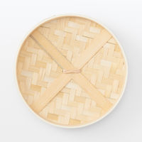 無印良品 竹材 蒸篭（せいろ） 蓋 大 約直径23×高さ3.5cm 1セット（1個×3） 良品計画