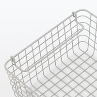 無印良品 スチールパイプ収納ラック用バスケットセット ウォームグレー 3個セット 良品計画