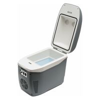 マリン商事 コンパクト車載冷温庫 ひえぽか グレー a3306920 1個