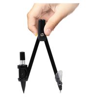 クツワ 回しやすいシャープ コンパス CP235 1セット(5個)（直送品）