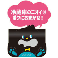 ノンスメル ぱくぱく炭 冷蔵庫用 脱臭剤 置き型 1年間脱臭 冷蔵食品のニオイに 1セット（1個×5）白元アース