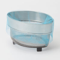 （限定）水切りネット 圧縮 ポリエチレン ネットタイプ 三角コーナー用 1セット（1袋（200枚入）×5）アスクル オリジナル