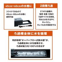 デュアルクリーンフリー 水槽用上部式フィルター 1台 ジェックス