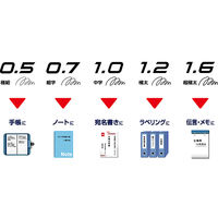 パイロット 油性ボールペン スーパーグリップG キャップ式 ブルー 0.7mm BSGC-10F-LL 1セット(1本×10)