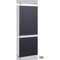 【軒先渡し】 ストア・エキスプレス 角バー用ポップケース A2ブラック 1台 6354-730 61-819-96-1（直送品）