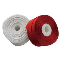 銀鳥産業 テープカット用リボン 紅白 10m 1パック(2個入) 459-001 1パック(2個) 65-0369-69（直送品）