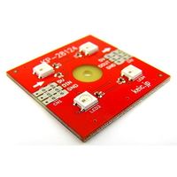 共立電子産業 マイコン制御マルチカラーLED基板 NEO Pixel 搭載 KP-28124 1個 67-6429-87（直送品）