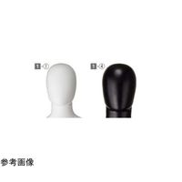 アズワン 婦人頭部パーツ 白(PP製全身マネキン、トルソー用) 67-6609-46 1個（直送品）
