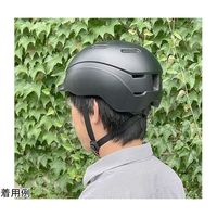 アズワン Foglia アーバンヘルメット ショートブリム ブラック 67-7161-19 1個（直送品）