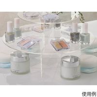 アズワン アクリル組立式丸型ステージ 直径20cm 67-7286-67 1個（直送品）