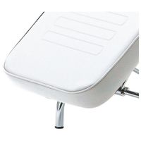 フィフティ・ヴィジョナリー フェイシャルベッド 有孔 ホワイト T-213B-WH 1台 65-6899-20（直送品）