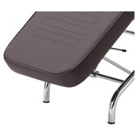 フィフティ・ヴィジョナリー フェイシャルベッド 有孔 ブラウン T-213B-BR 1台 65-6899-21（直送品）