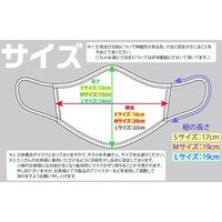 アズワン ー3.8°Cひんやり夏マスク Sサイズ 67-4826-40 1枚（直送品）