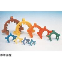 アズワン ケッククリップ・テーパージョイント用 ブラック 適合スリ部上径45mm 10個入 68-2015-21 1セット(10個)（直送品）