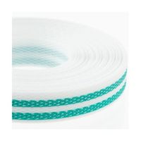 紺屋商事 PPバンド手仕事用 15mm×10m 白緑ST色 1121006 1個 65-3905-16（直送品）