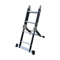 アルミス ミニ8WAYS ステップラダー 229cm 2台入 ASL-8SBK 1ケース(2台) 67-8772-20（直送品）