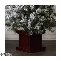 アズワン ベース付きブラシクリスマスツリー スリムスノー 高さ180×幅76cm 67-8937-99 1本（直送品）