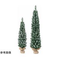 アズワン スノースリムラップヌードクリスマスツリー 高さ120×幅35cm 67-8938-03 1本（直送品）