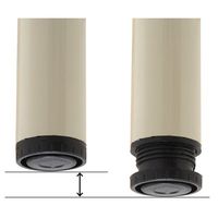 フィフティ・ヴィジョナリー 診察台ベッド [有孔タイプ] 65ー50 ピンク FV-215B-P-W65-H50 1台 67-9286-03（直送品）