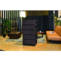 JEJアステージ　デコニーシーヴォワイド5段　ダークブラウン　　1台