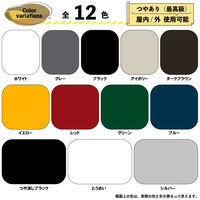 カンペハピオ エナメルラッカスプレー レッド 400ML 687644142400 1本（直送品）