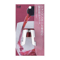 貝印 シャンパン ボトルストッパー キャップ DH8224 1個