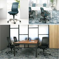 【組立設置込】プラス BeneS メッシュチェア ローバック 肘なし ダークグレーフレーム オレンジ KC-BN33MKL OR 1脚（直送品）