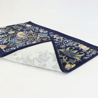 川島織物セルコン モリスデザインスタジオ インテリアマット 1800×500×8mm ブルーグリーン FT1702A_23BG 1枚（直送品）