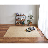 川島織物セルコン ユニットラグ タイルカーペット トランスミットII ライトベージュ UR2211_LBE 1セット(6枚入)（直送品）