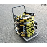 ジェイウィン 可搬式車両阻止アングル JSA-3VK 1個 63-7308-92（直送品）