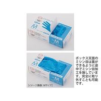 フィフティ・ヴィジョナリー ニトリルグローブ ブルー パウダーフリー L 100枚×10箱入 FV-NG-002-L 1ケース(1000枚)（直送品）