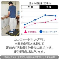 エー・エム・プロダクツ クラウン ゼドラン(TM) コンフォートキングスプリーム K42418BK 1枚 68-0587-78（直送品）