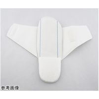 アズワン 婦人アローエコN 消防ホース底スリッパ 白F 全長25.5cm 1箱(30足入) 68-4541-89 1箱(30足)（直送品）