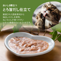 コンボ ピュア キャット パウチ まぐろ・国産煮干しだし入り 無添加 国産 30g 1セット（1個×12）キャットフード