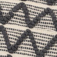 ぽこぽこクッションカバー ブラック LAKOLE/ラコレ