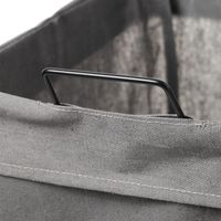 ランドリーバスケット チャコール LAKOLE/ラコレ