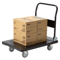 現場のチカラ　樹脂台車（ハンドル折りたたみ）　スタンダード　300kg荷重 オリジナル