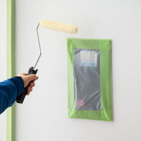 現場のチカラ 貼ってはがせる養生テープ 無包装 若葉色 幅50mm×長さ25m 寺岡製作所 1箱（30巻入） オリジナル（わけあり品）