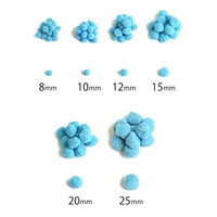 日本紐釦貿易 カラー凡天 径約15mm 00ホワイト BCN15-00 1セット(250個:50個×5袋)