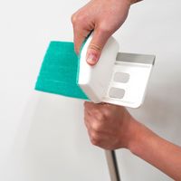 激落ちくん 玄関タイルブラシ ジョイント+スペア1個付 1セット レック