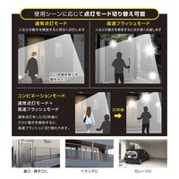 オーム電機 monban 防犯センサーライト 1灯コンセント式 1000ルーメン 07-8815 1個