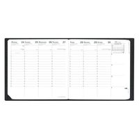 ２０２５年度１月始まりダイアリー クオバディス エグゼクティブ　ソーホー １週間バーチカルタイプ ブラック 1冊（直送品）